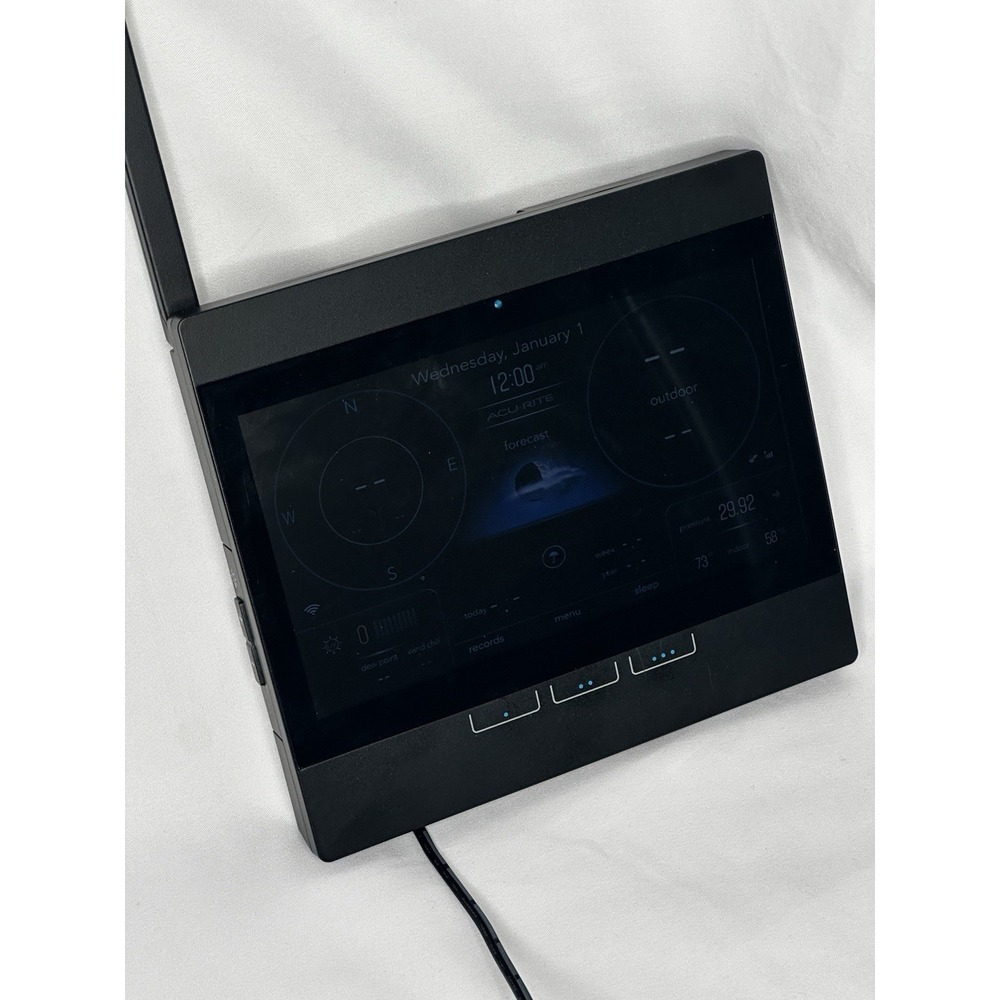 AcuRite Atlas WiFi Black HD Weather Station Display Only - Picture 2 of 11
